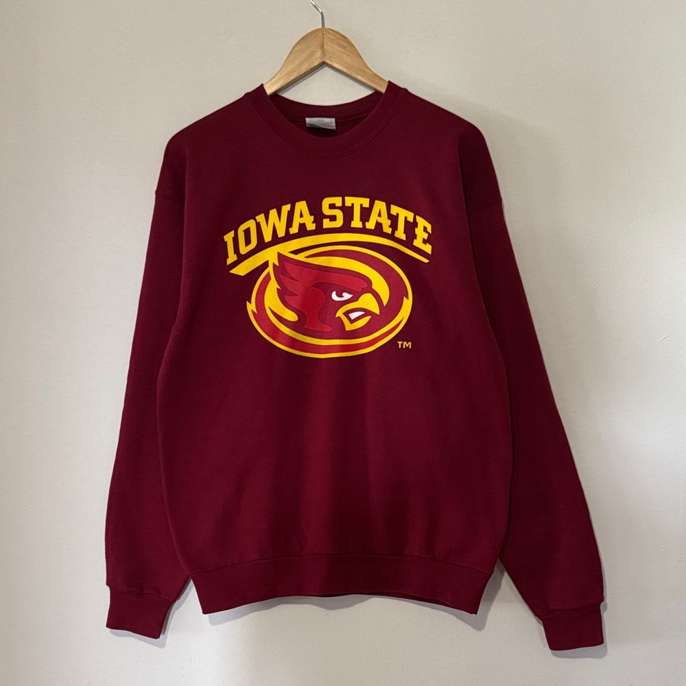 Vintage Iowa State University Crewneck / ISU / Medium / 90s